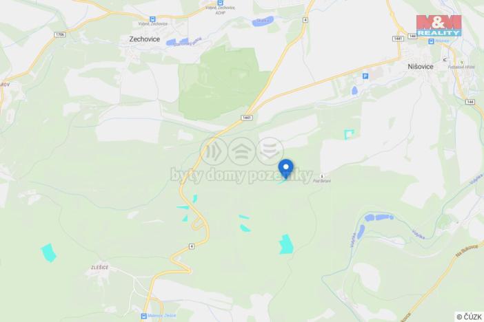 Prodej lesa, Nišovice, 42761 m2