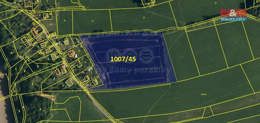 Prodej pole, Kopřivnice - Lubina, 28023 m2