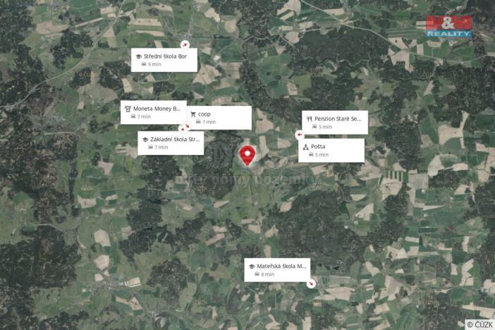 Prodej pozemku pro bydlení, Stráž - Olešná, 1672 m2