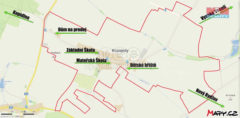 Prodej rodinného domu, Kozojedy, 103 m2