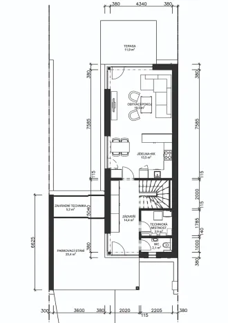 Prodej rodinného domu, Ústí nad Orlicí, Východní, 118 m2
