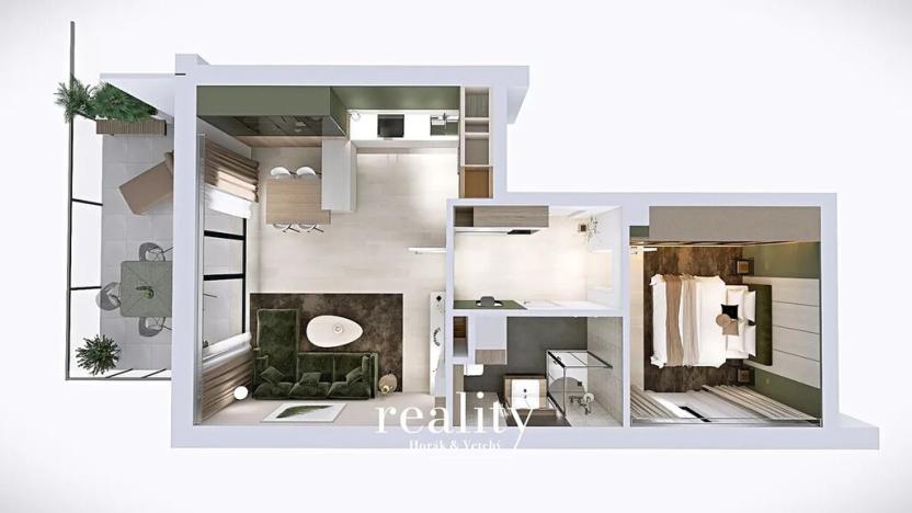 Prodej bytu 2+kk, České Budějovice, 56 m2