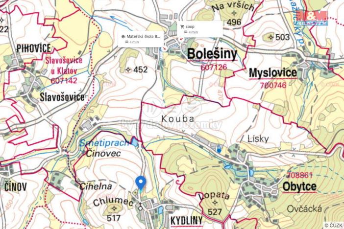 Prodej pozemku pro bydlení, Klatovy - Kydliny, 4431 m2