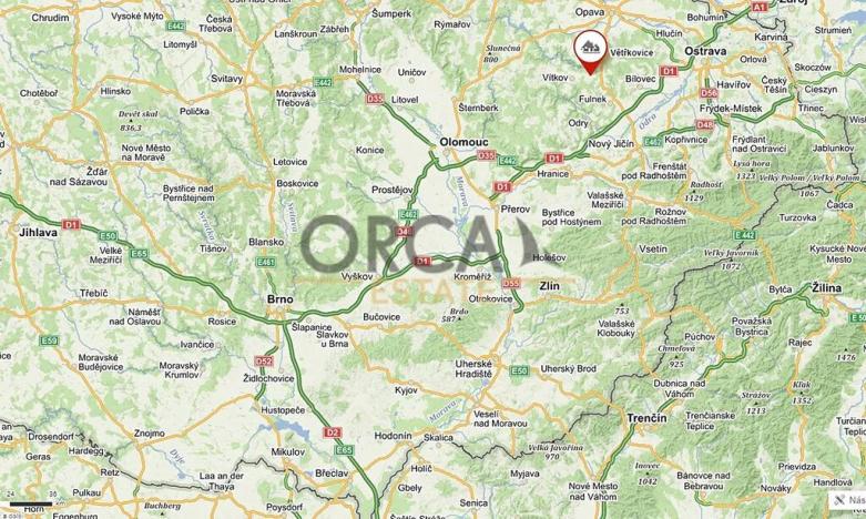 Prodej pole, Větřkovice, 1090 m2