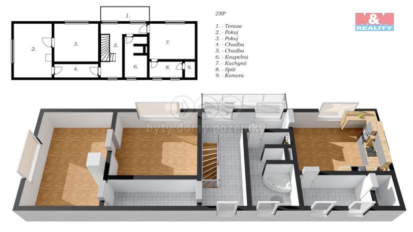 Prodej rodinného domu, Nepoměřice, 188 m2