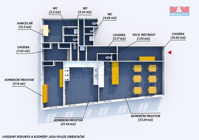 Pronájem restaurace, Nepomuk, Husova, 124 m2