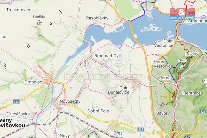 Prodej pozemku pro bydlení, Jevišovka, 772 m2