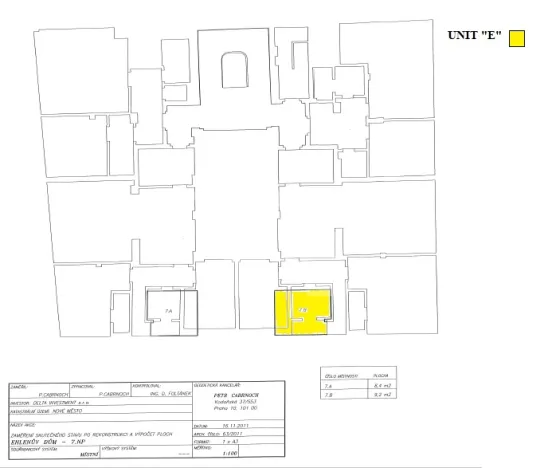Pronájem kanceláře, Praha - Nové Město, 28. října, 102 m2