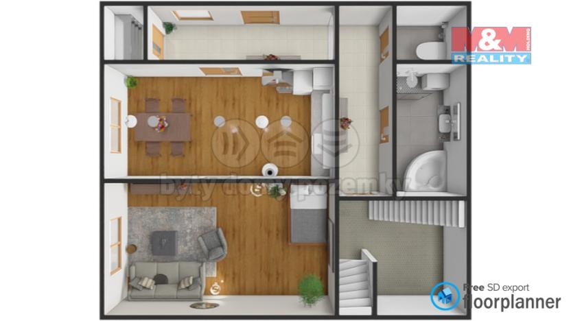 Prodej rodinného domu, Vysoké Studnice, 60 m2