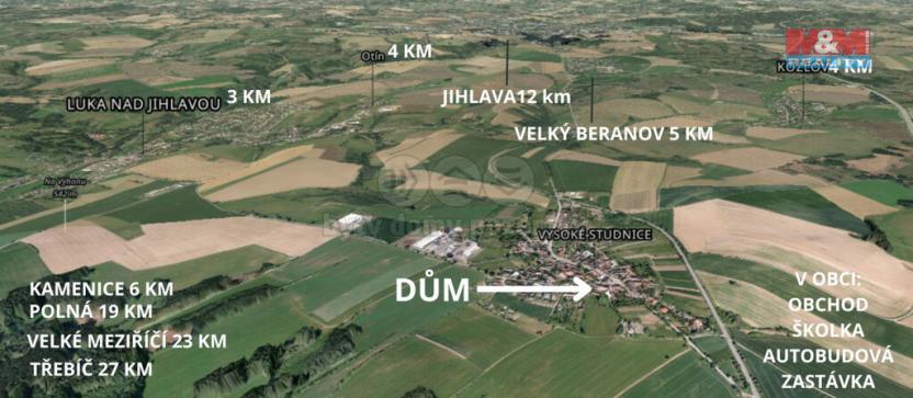 Prodej rodinného domu, Vysoké Studnice, 60 m2