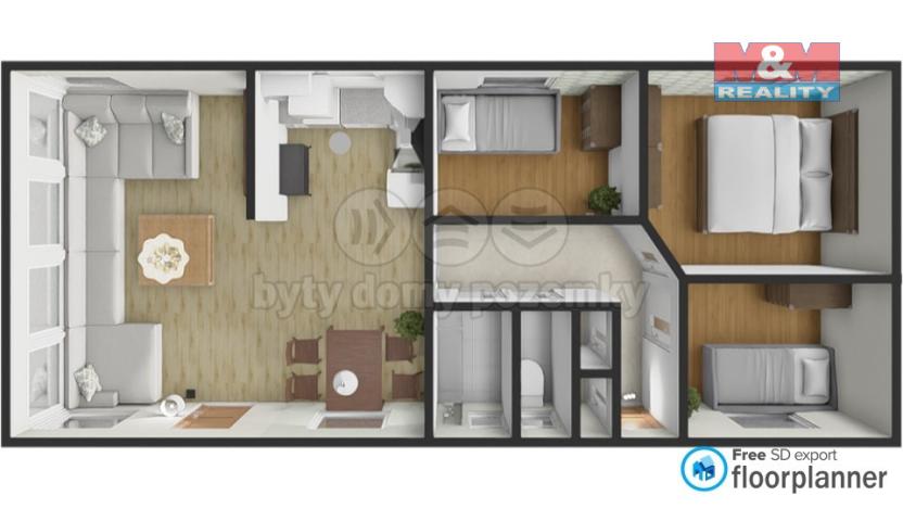 Prodej mobilheimu, Křižánky - Moravské Křižánky, 40 m2