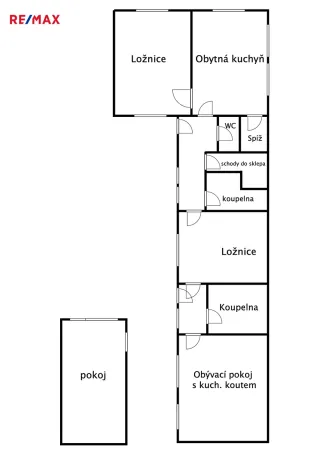Prodej rodinného domu, Olovnice, Za Kovárnou, 159 m2