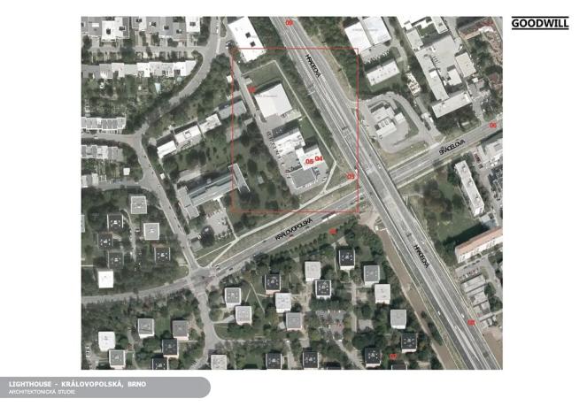 Pronájem bytu 1+kk, Brno, Královopolská, 37 m2