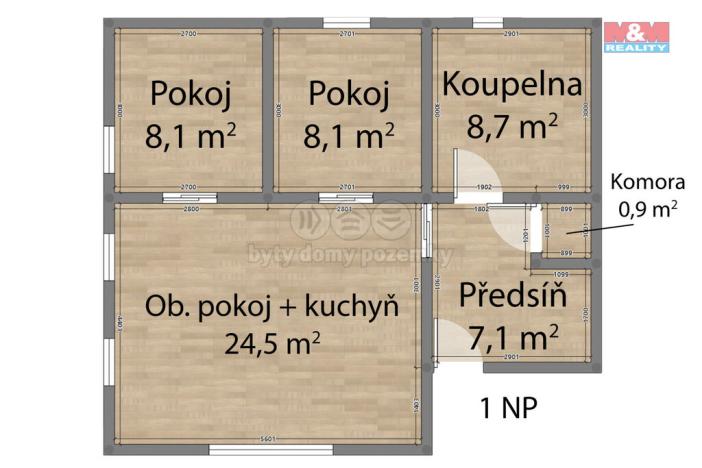 Prodej rodinného domu, Teplá - Klášter, Šafářské Domky, 160 m2