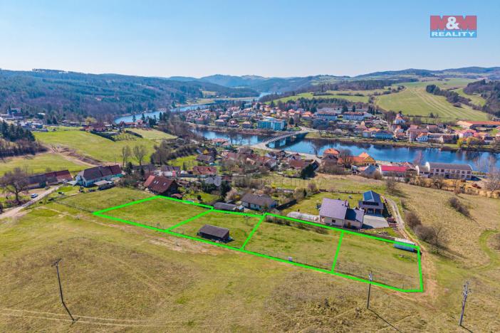 Prodej pozemku pro bydlení, Kamýk nad Vltavou, 1084 m2