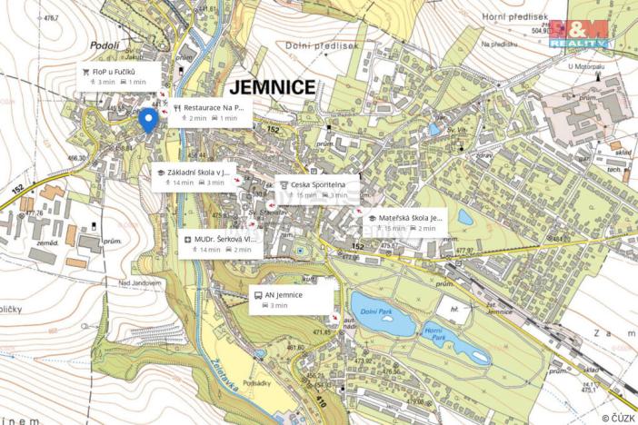 Prodej rodinného domu, Jemnice, Pod Jandovem, 250 m2