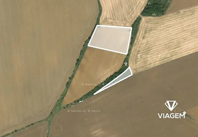 Prodej podílu pole, Bělušice, 1388 m2