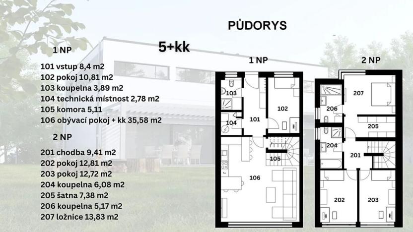 Prodej rodinného domu, Dolní Břežany, 134 m2