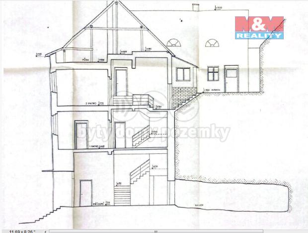 Prodej rodinného domu, Nižbor, Křivoklátská, 980 m2