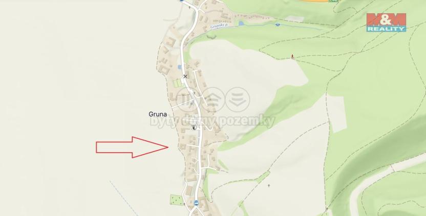 Prodej pole, Gruna, 1577 m2