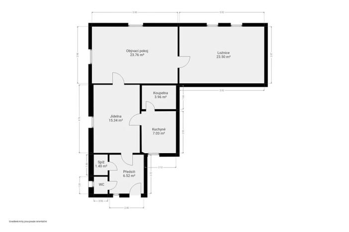 Prodej činžovního domu, Osek, 303 m2