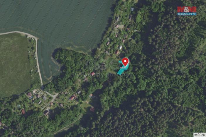 Prodej zahrady, Hrusice, 934 m2