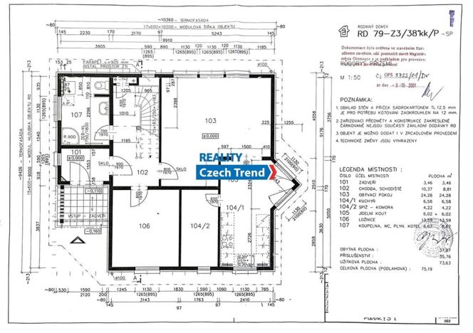 Prodej rodinného domu, Olomouc, Pod Letištěm, 151 m2