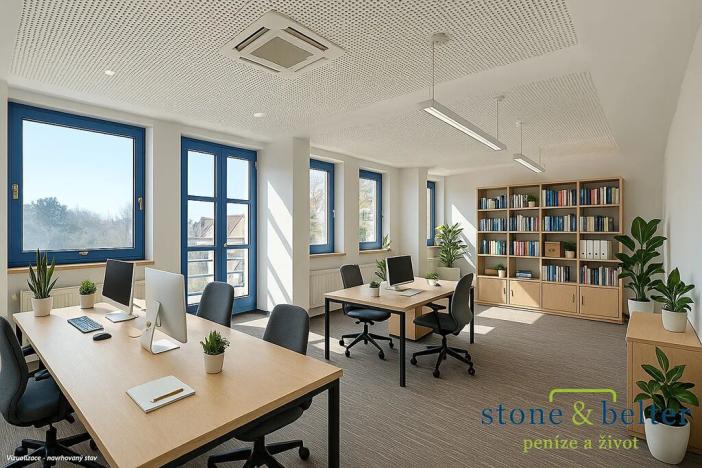Pronájem kanceláře, Mladá Boleslav, třída T. G. Masaryka, 128 m2