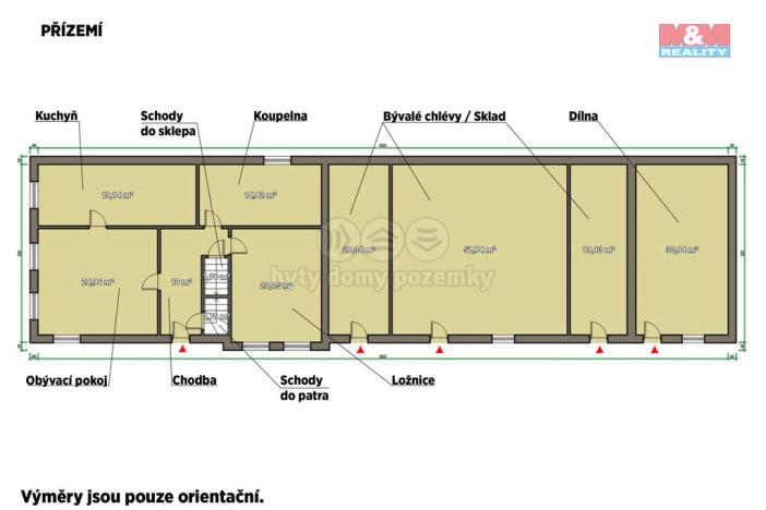 Prodej chalupy, Kokašice - Lomy, 227 m2