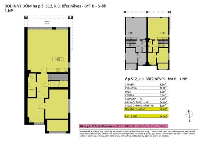 Prodej rodinného domu, Praha - Březiněves, Zvěřinových, 153 m2
