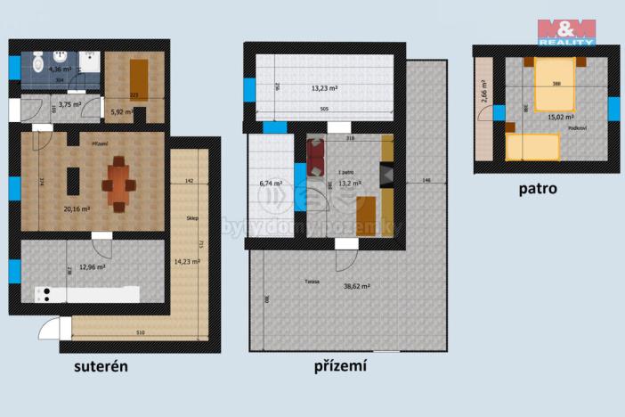 Prodej chaty, Hýskov, 88 m2