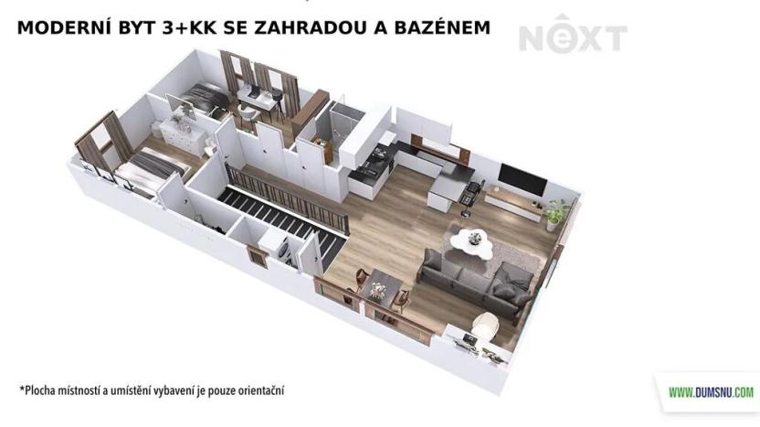 Prodej bytu 3+kk, Nový Malín, 95 m2