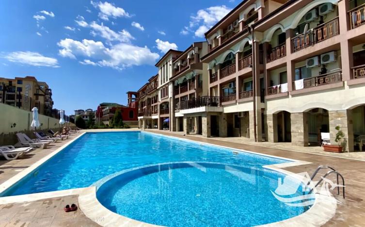 Prodej bytu 1+kk, Sveti Vlas, Bulharsko, 42 m2