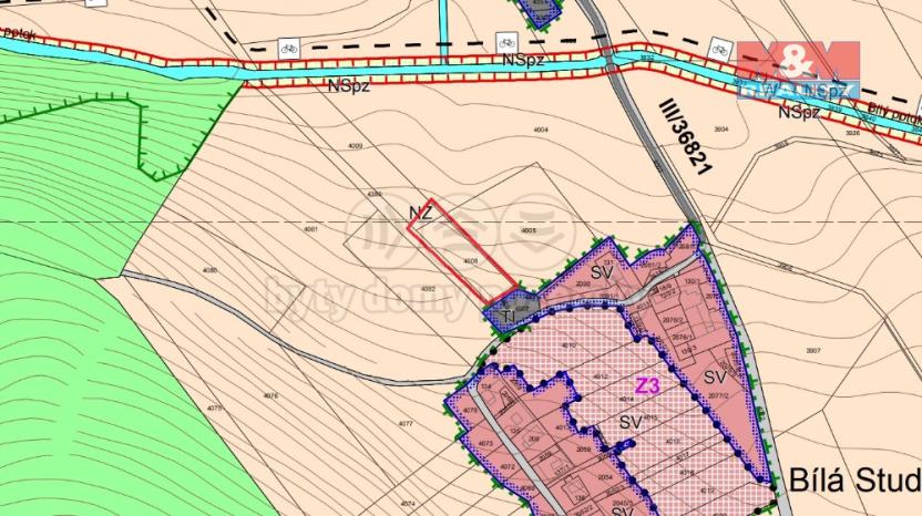 Prodej pole, Staré Město, 1837 m2