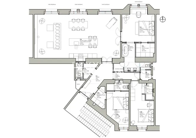 Prodej bytu 4+kk, Praha - Vinohrady, Chodská, 143 m2