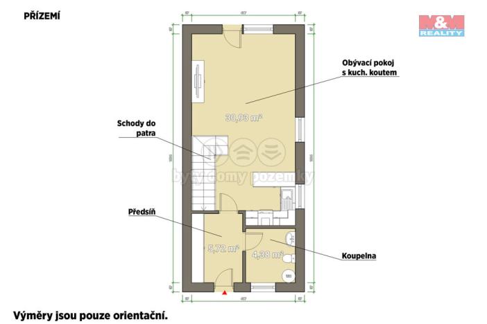 Prodej rodinného domu, Karlovy Vary, Boční, 104 m2