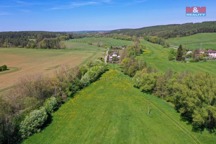 Prodej louky, Horní Bříza, U Kapličky, 4590 m2
