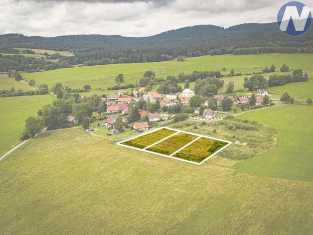 Prodej pozemku pro bydlení, Horní Planá, 1193 m2