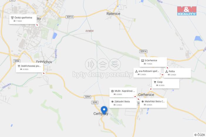 Prodej rodinného domu, Cerhenice - Cerhýnky, 74 m2