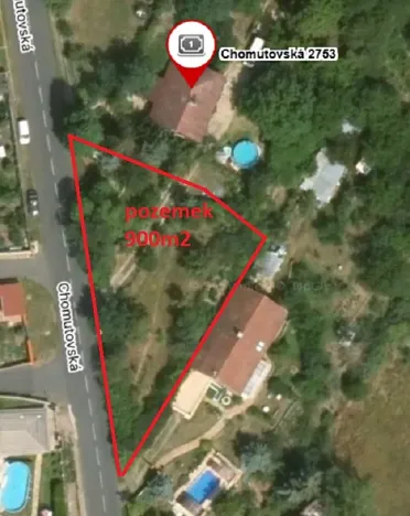 Prodej pozemku pro bydlení, Žatec, Chomutovská, 900 m2