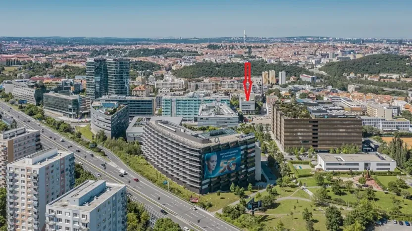 Pronájem kanceláře, Praha - Michle, Jemnická, 622 m2