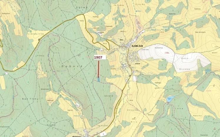 Dražba lesa, Luhačovice, 3147 m2
