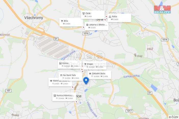 Prodej rodinného domu, Kunice, Do Žlábek, 340 m2