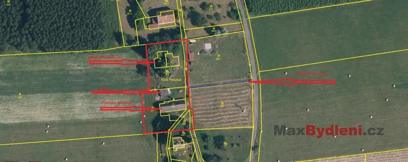 Prodej chalupy, Pertoltice, 250 m2