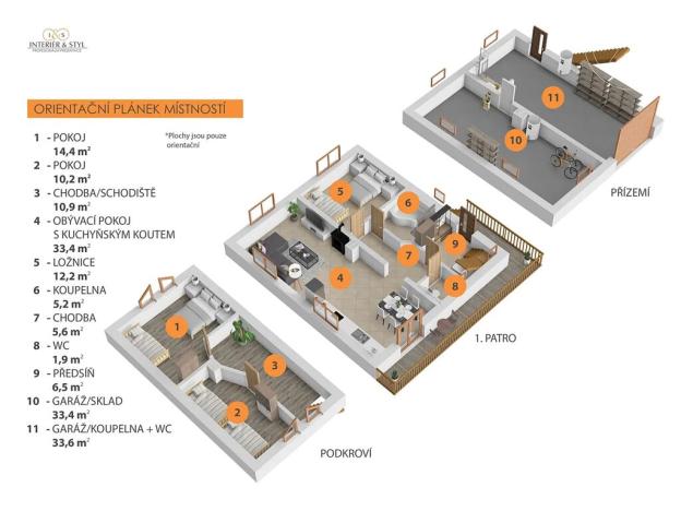 Prodej chalupy, Ústí nad Labem, 182 m2