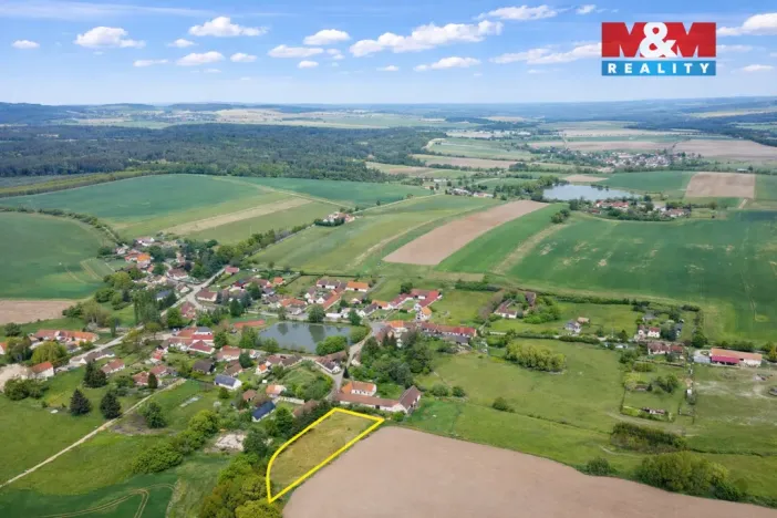 Prodej pozemku pro bydlení, Albrechtice nad Vltavou - Údraž, 2590 m2