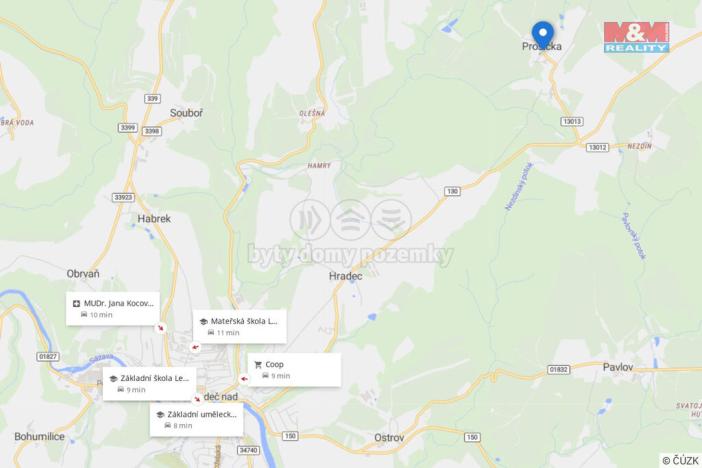 Prodej pozemku pro bydlení, Prosíčka - Dolní Prosíčka, 1392 m2