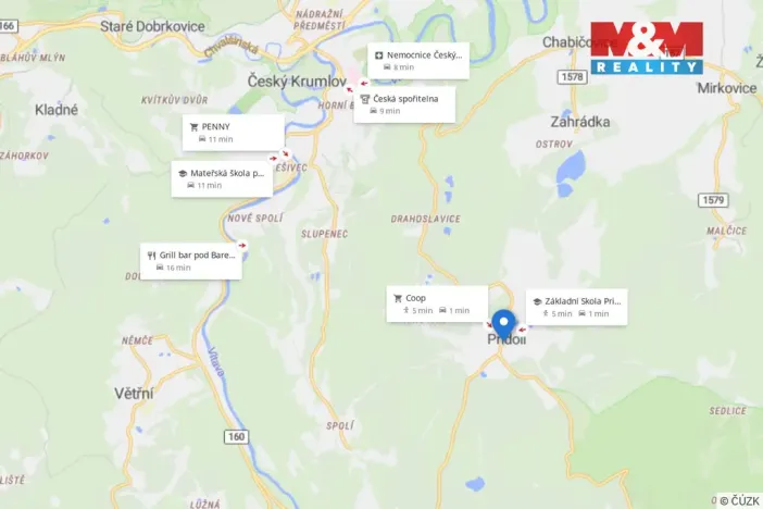 Prodej ubytování, Přídolí, 430 m2