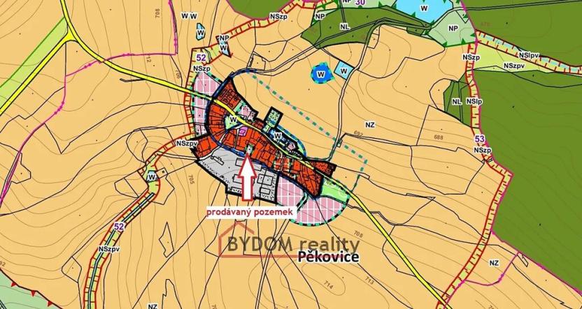 Prodej pozemku pro bydlení, Teplá, 884 m2