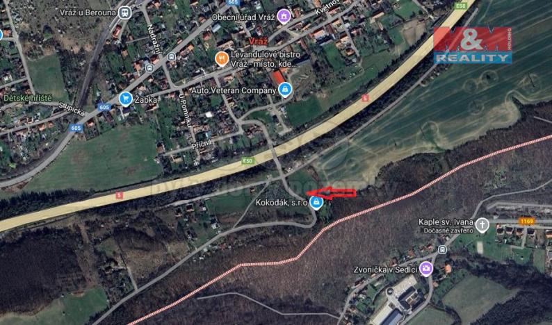 Prodej louky, Vráž, 4400 m2